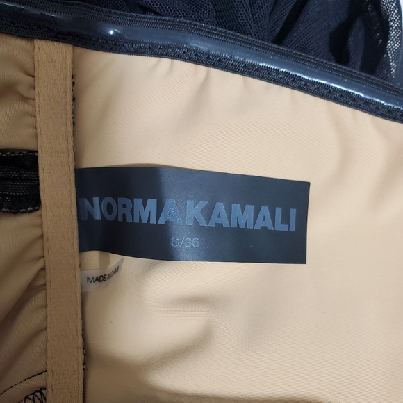 NORMA KAMALIWalter Strapless Mesh Mini Dress Size S /36 - Picture 9 of 10